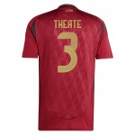 Günstige Fußballtrikots Belgien Theate 3 Heimtrikot EURO 2024 Kurzarm